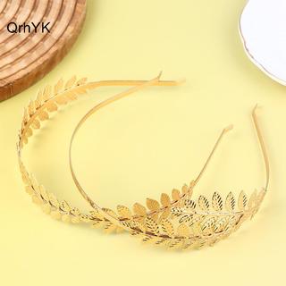 Mũ vương miện tiara phong cách thần thoại Hy Lạp, phụ kiện tóc cho lễ cưới