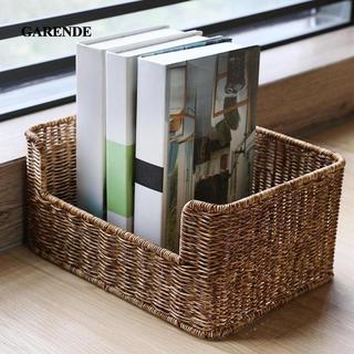Giỏ đựng đồ dệt Garende Giỏ đựng đồ trang trí cho nhà vệ sinh Mặt bàn trang trại