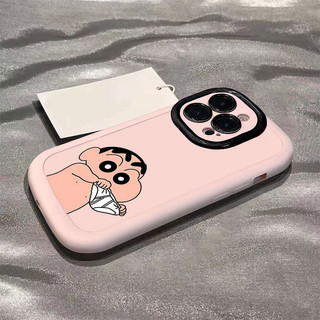 Ốp lưng IPhone 17 16 15 14 13 12 11 Pro Max XRXSMax 78 Plus Phim hoạt hình vui nhộn mới Puff trường hợp điện thoại