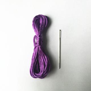 2 Cái / lốc DIY Khâu Tay Kim Và Sợi Cho Bọc Vô Lăng