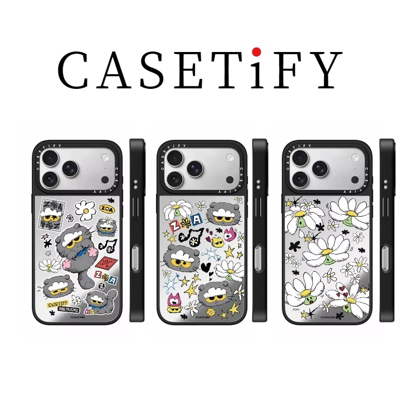 Ốp lưng iPhone hình mèo gương từ tính thích hợp cho iPhone 17 Pro Max 17 16 15 14 13 12 có chức năng đính kèm từ tính
