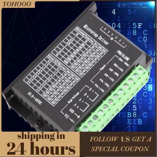 Yohooo Trình điều khiển động cơ bước 0,5-4A 9-40V DC Mô-đun điều khiển CNC với 32 Độ phân giải Microstep Bảo vệ ngắn mạch quá nhiệt cho 8 11 14 16 17