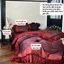 Bộ vỏ chăn ga gối 4 món chất liệu cotton satin cao cấp Memminbedding luxury mang lại cảm giác mềm mại