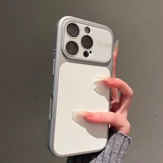 Ốp điện thoại cửa sổ lớn dạng lỏng màu đen sang trọng dành cho iPhone17 16 15 14 13 Pro Max Bảo vệ Camera chống sốc Vỏ mềm chống rơi