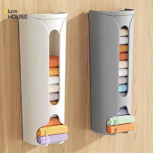 PlumHOUSE Túi Nhựa Bảo Quản Tủ Quần Áo Treo Tường Quần Lót Người Tổ Chức Túi Rác Hộp Bảo Quản Nhà Bếp Túi Nhựa Phụ Kiện Nhà Bếp VN