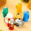 HFTOY 1 / 12 Nhà búp bê Bếp than Mini Ấm đun nước Mô hình bình xăng Nhà búp bê Đồ dùng nhà bếp Búp bê Phụ kiện trang trí nội thất nhà cửa ~