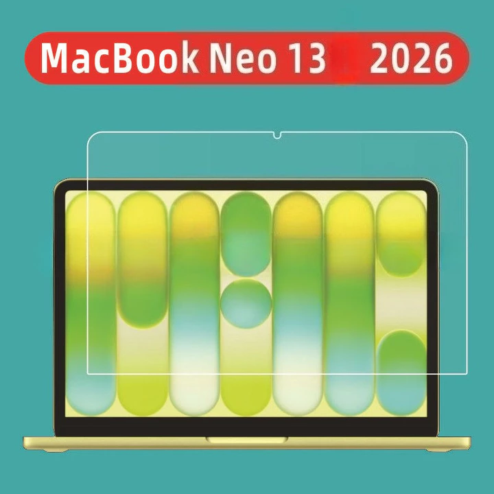 Dành Cho MacBook Neo 13 2026 MacBook Air 13 inch M5 Kính Cường Lực Bảo Vệ Màn Hình Cho Apple MacBook Air 13inch 2026 / 2025 Chống Trầy Xước Phim 9H Dễ Dàng Lắp Đặt