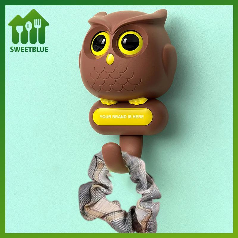 SWEET Thời Trang Hình Cú Móc Đa Năng Mũ Khăn Chìa Khóa Móc Treo Tường Lưu Trữ Ra Nhà Bếp Phòng Tắm Tổ Chức Móc Treo n