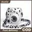 Doutie Cho Fujifilm Instax Mini 12 Vỏ Máy Ảnh Trong Suốt Bảo Vệ Mang Theo Túi Có Dây Đeo Vai Túi Bảo Quản VN