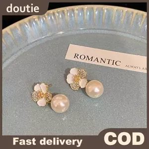 Doutie - Hoa Ngọt Ngào Men Ngọc Trai, Mặt Dây Chuyền & Bông Tai Thời Trang cho Nữ và Bé Gái