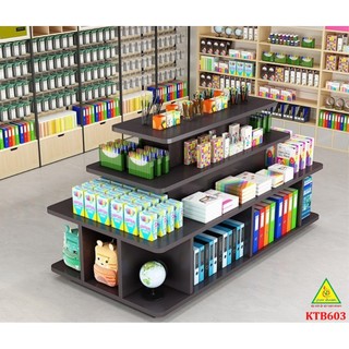 Kệ trưng bày sản phẩm gọn gàng hiện đại KTB603 - NỘI THẤT LẮP RÁP VIENDONGADV