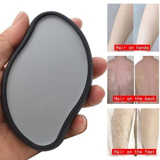 【vạn】Dụng cụ tẩy lông bằng kính cao cấp với đá kính tẩy lông và tế bào chết, tiết kiệm thời gian và chi phí.
