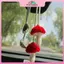 Móc Handmade Đa Năng Hình Nấm Hướng Dương cho Ô Tô - Trang Trí và Gương Chiếu Hậu