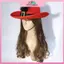 Mũ Cướp Biển cosplay lông vũ, phù hợp cho Halloween và carnival, quà tặng ngày lễ.