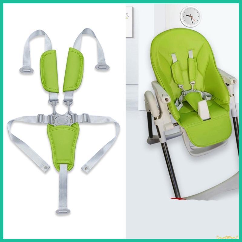 Innlike1 Dây đai an toàn cho bé có thể điều chỉnh Dây nịt 5 điểm Hỗ trợ vai có đệm để cho ăn