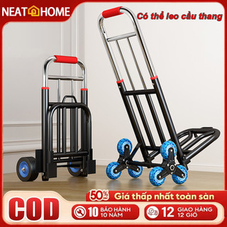 Xe Đẩy Gấp Gọn, Xe Kéo Hàng Xe Đẩy Hành Lý Khung Thép Chịu Lực Sơn Chống Gỉ