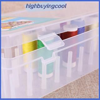 HCVN 42 Trục Chỉ May Hộp Trong Suốt Dây Kim Sắp Xếp Lưu Trữ Hộp Đựng HOT