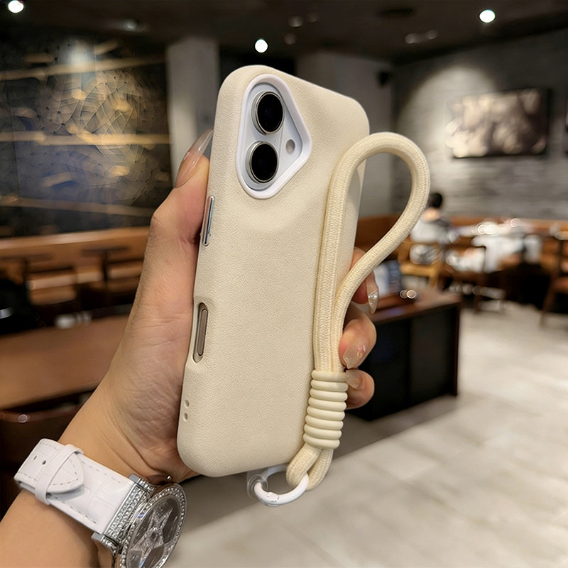 Ốp Lưng Silicone Cao Cấp Chống Rơi Vỡ Kèm Dây đeo, Phù Hợp IPhone 16 Plus 15 14 13 12 11 Pro Max Vỏ Bảo Vệ Chống Sốc