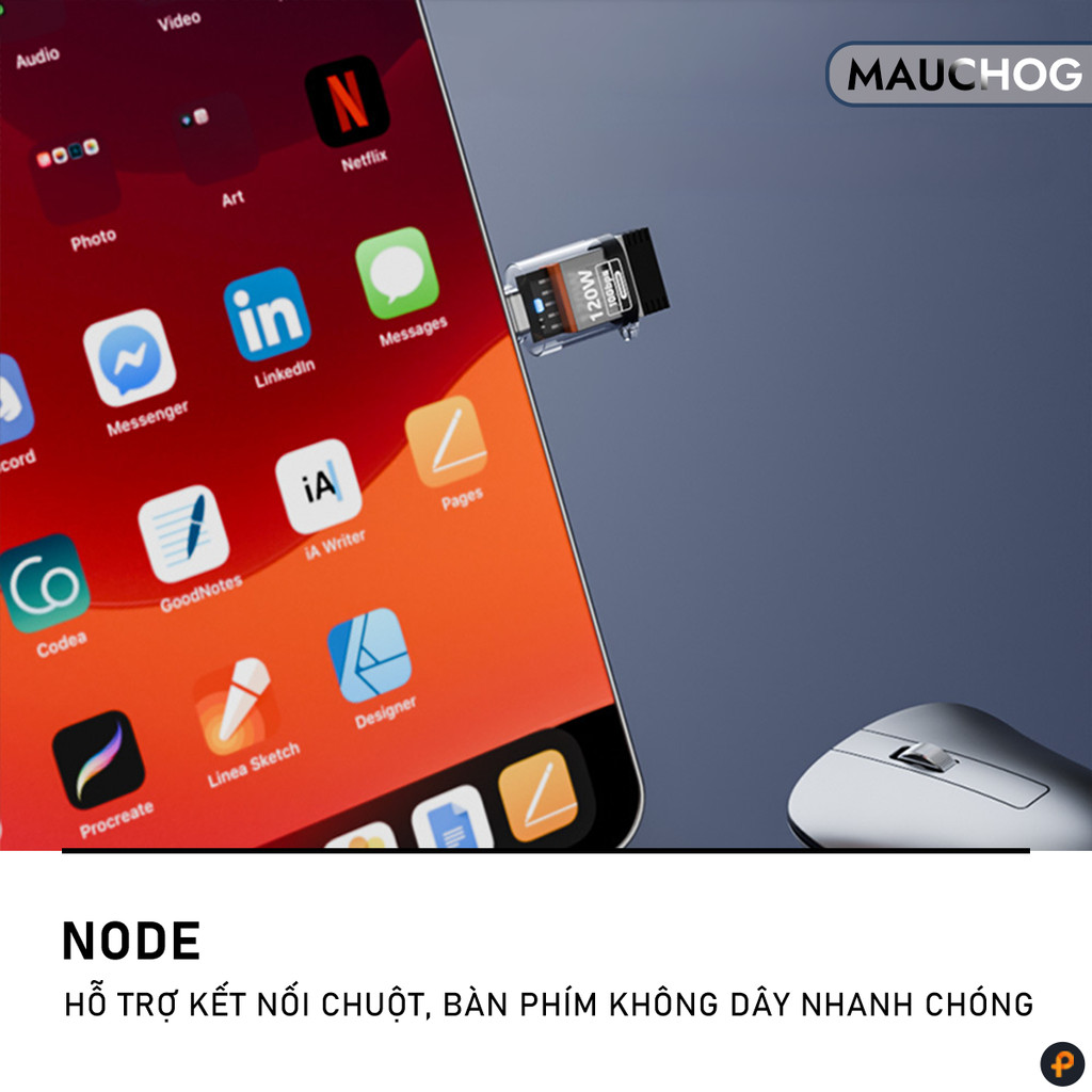 Đầu Chuyển Đổi Cổng USB 3.2 Sang Type C 10Gbps Hỗ Trợ OTG Cho Điện Thoại iPhone iPad Macbook