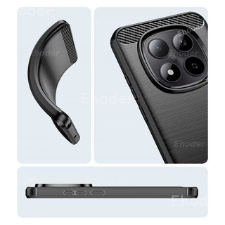Vỏ Cao Su Silicon Cho Honor 500 Smart X6D 5G 2026 Vỏ Sợi Carbon Cho Honor500Smart 500Smart HonorX6D Vỏ Bảo Vệ TPU Mềm