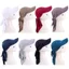 Mũ turban MERIGGIARE chất liệu polyester spandex, màu trơn, vành cong cổ điển, chống nắng hiệu quả