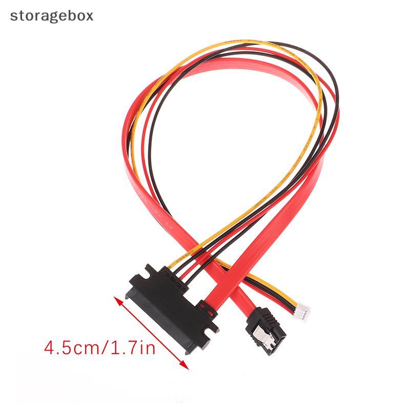 [Hộp lưu trữ] Cáp nguồn Mini 4Pin + SATA 20 / 30 / 40cm 22 (15 + 7) Pin sang PH2.0 / 3.0 Cáp dữ liệu ổ đĩa cứng Cáp cấp nguồn Đẹp