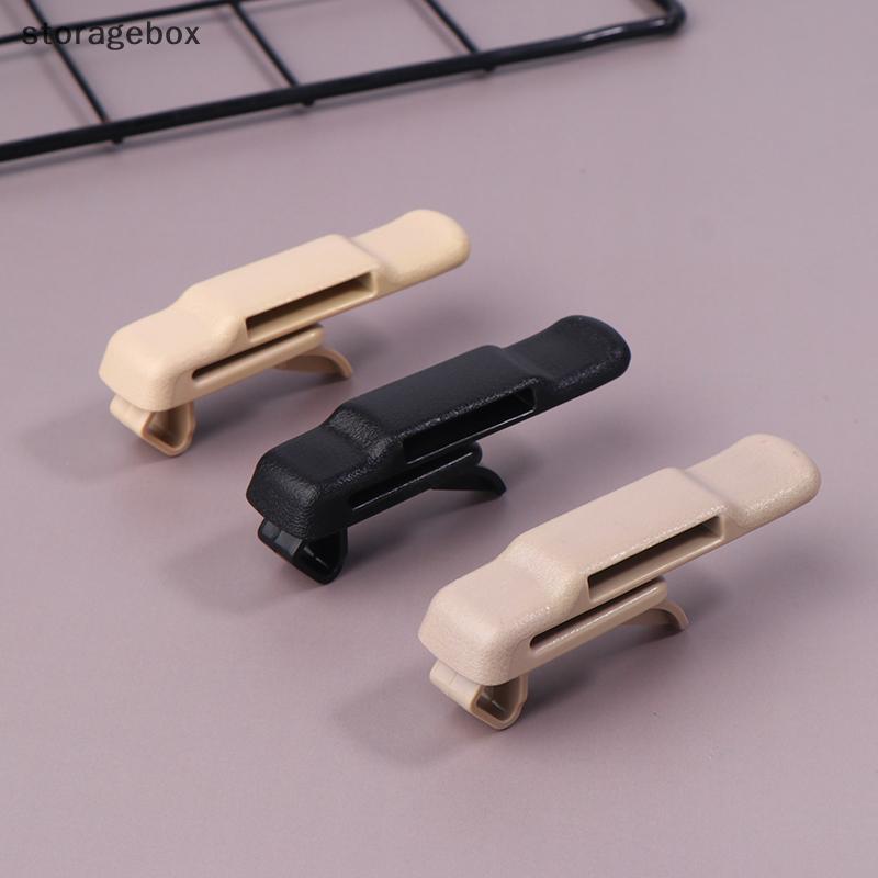 [Hộp lưu trữ] 1Pc Dây an toàn phía sau Cố định Bule Kẹp đai an toàn Kẹp Bule Cho 73371-58010 Giá đỡ đai nhựa Phụ kiện ô tô Đẹp