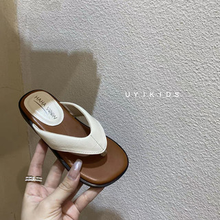 Bé Gái Dép Thường Ngày 2026 Mùa Hè Mới Cho Bé Đi Biển Dép Flip-flop Chống Trơn Trượt Nhẹ Retro Trẻ Em Ngoài Trời Mặc Hàng Ngày
