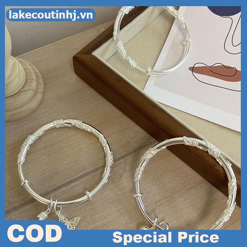 Lu Bạc Nữ Đầy Đủ Hoa Vòng Tay Ánh Sáng Sang Trọng Mở Có Thể Điều Chỉnh Vòng Tay Nữ Trang Sức Phụ Kiện
﻿ Thai