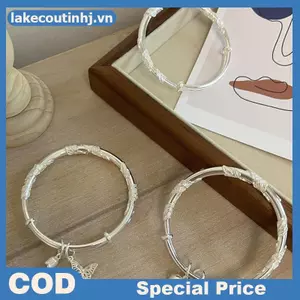 Lu Bạc Nữ Đầy Đủ Hoa Vòng Tay Ánh Sáng Sang Trọng Mở Có Thể Điều Chỉnh Vòng Tay Nữ Trang Sức Phụ Kiện ﻿ Thai