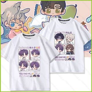 Áo thun anime tay ngắn cosplay Tình yêu và Deep Space Zayne Sillus - Vải mùa hè