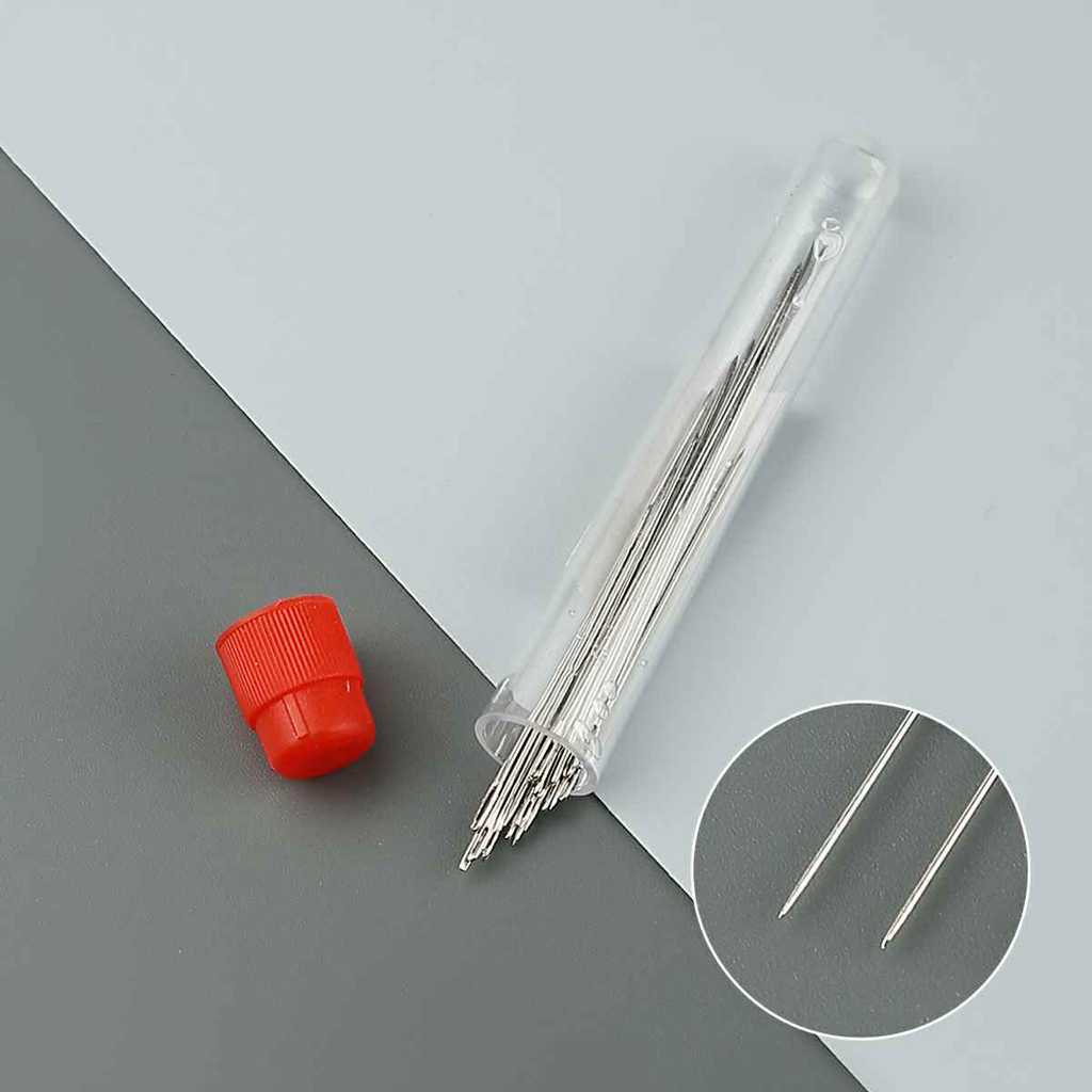 Set 18 thép không gỉ ùn mắt lớn rất Handmade khâu DIY kim sống sửa chữa quần áo thủ công may công cụ