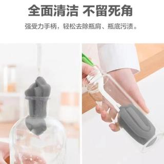 Bàn chải cốc cầm tay dài / dễ lau chùi không có góc chết Bàn chải xử lý dài / Bàn chải cốc loại bỏ vết bẩn trà Bàn chải làm sạch chai cha538