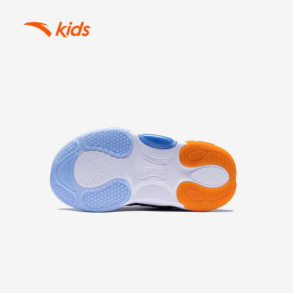ANTA Kids Giày Thời Trang Bé Trai Đế Êm Nhẹ, Hạn Chế Trơn Trượt, Khóa Xoay Tiện Lợi 3126A9921