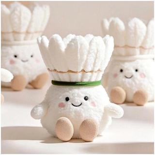Móc khóa búp bê cầu lông COZYNEST, Đồ chơi nhồi bông hoạt hình Kawaii, Mặt dây chuyền ba lô quà tặng sáng tạo mềm mại