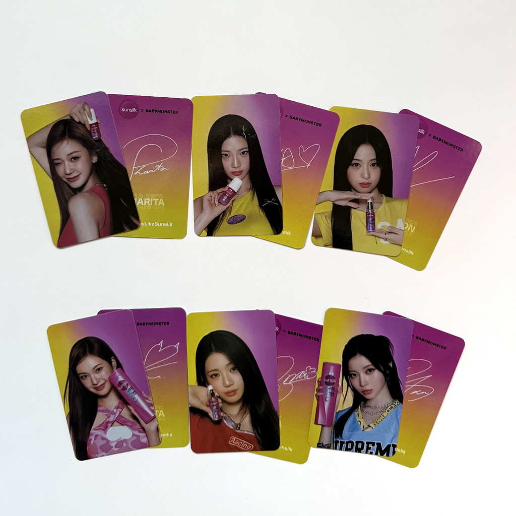 BABYMONSTER sunsilkid Xác nhận Photocard Thẻ thưởng AHDEON ASA Photocard 2026.1.20