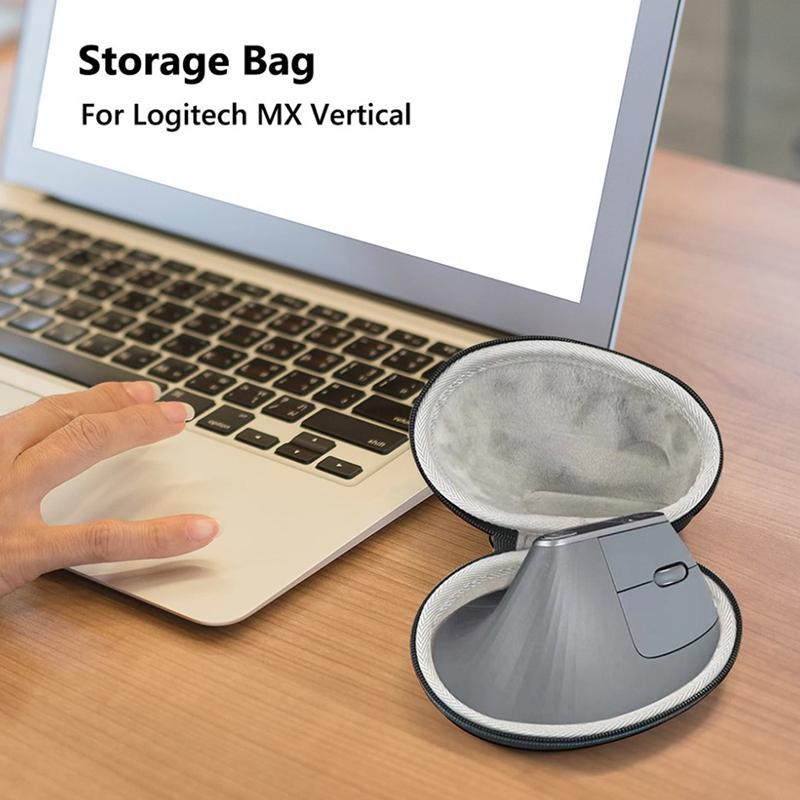 Newsmallbrains Eva Mouse Case cho MX Dọc / Nâng Dọc Dây Kéo Cứng Túi Bảo Quản Du Lịch Chuột EVA Mang Dây Kéo Vỏ Cứng NSB