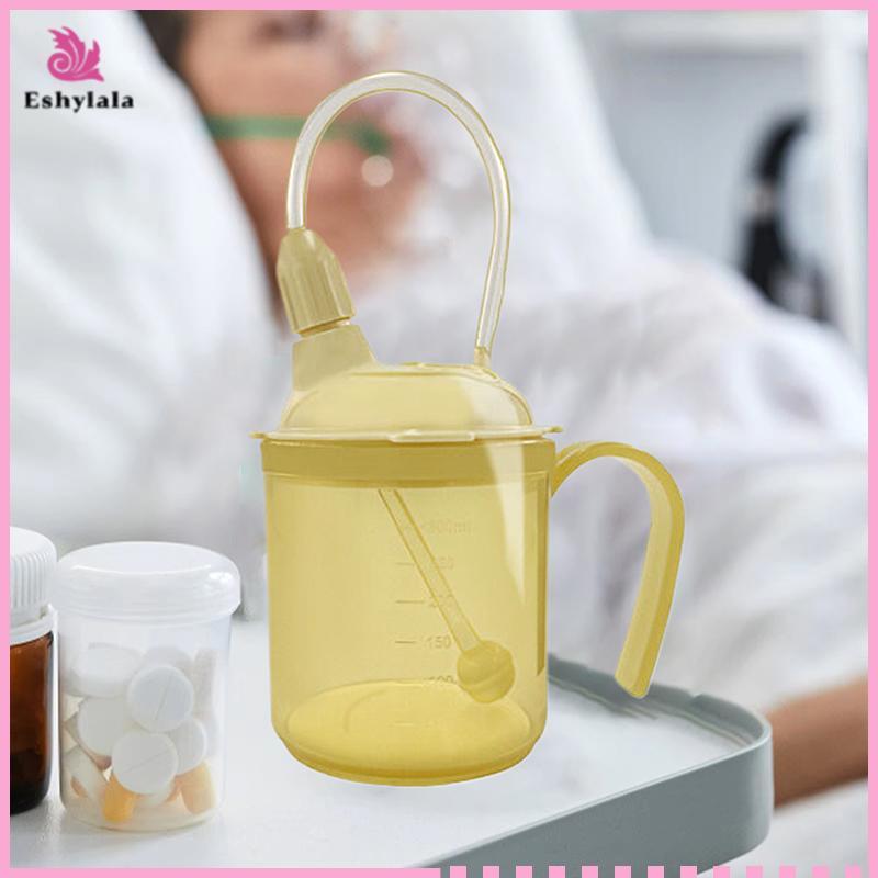 Tay cầm cốc Sippy dành cho người lớn Cốc nhựa Cốc uống nước Người cao tuổi Người khuyết tật Chống tràn Chứng khó thở Cup Parkinsons Aid Living [MỚI]