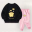Pompompurin Trẻ Em Áo Khoác Và Quần Jogger Bộ Hoạt Hình Dễ Thương Trang Phục Thường Ngày Cho Bé Gái Mặc Hàng Ngày