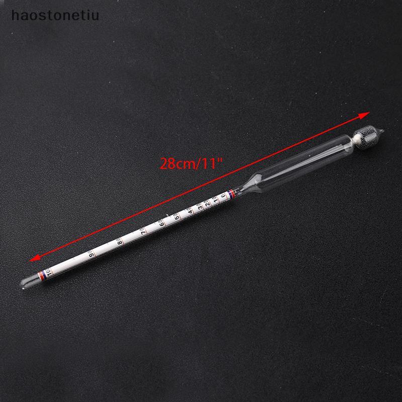 Đồng hồ đo nồng độ cồn 0-100 độ thủy tinh, đo rượu me