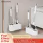 Bàn chải vệ sinh NS 4 trong 1 để vệ sinh phòng tắm 360° Bộ làm sạch góc chết NS
