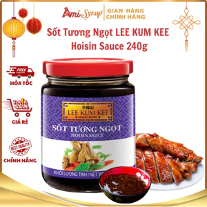 Sốt Tương Ngọt LEE KUM KEE Hoisin Sauce 240g, Hương Vị Ngọt Mặn Hài Hòa Dễ Ăn Chuẩn Vị Hoa