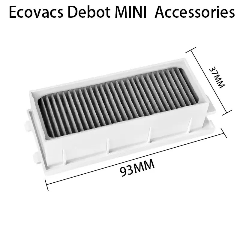 Ecovacs Deebot mini Robot hút bụi bàn chải chính túi bụi cạnh bàn chải lọc vỏ bàn chải chính
