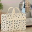 Túi Polyester CPINCP, Túi Bảo Quản Có Thể Gập Lại Tiết Kiệm Không Gian, Túi Đựng Hành Lý Họa Tiết Chó Con Bền Đẹp Du Lịch