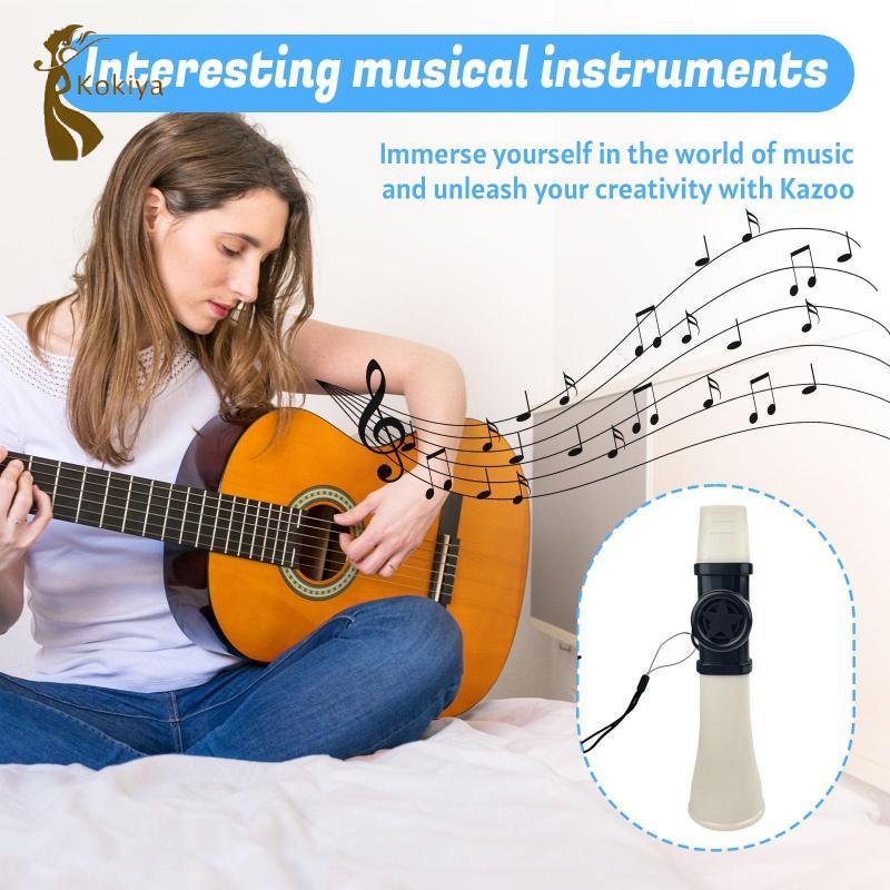 Nhạc cụ Kazoo có túi đựng đồ chuyên nghiệp Tiện lợi độc đáo