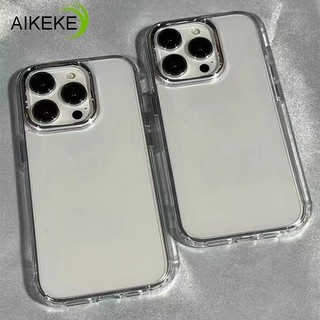 Dành Cho Tecno Pop 10 9 8 7 Pro 5 LTE 5 Pro 3 Pova 7 Pro 7 Ultra 6 Neo Pro Slim 5G 4G Kim Loại Ống Kính Máy Ảnh Trong Suốt Vỏ Điện Thoại Kinh Doanh Chất Lượng Cao Bìa Mềm