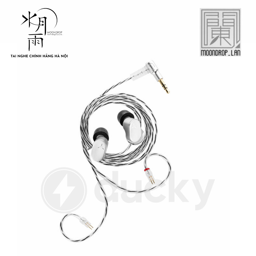 Tai Nghe Có Dây Moondrop Lan Nhét Tai Âm Thanh Hifi, Connector 2 Pin, Âm Thanh Chất Lượng Cao,BH 12T | BigBuy360 - bigbuy360.vn