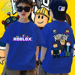 COD✅ (Hồ Chí Minh)DREAMY BABY Áo thun ngắn tay trẻ em, in họa tiết Roblox, phong cách Mỹ.