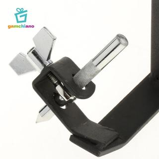 Bàn đạp gõ Giá đỡ chuông bò Giá đỡ thép có thể điều chỉnh cho đế bàn đạp trống Tương thích với bộ trống da bò