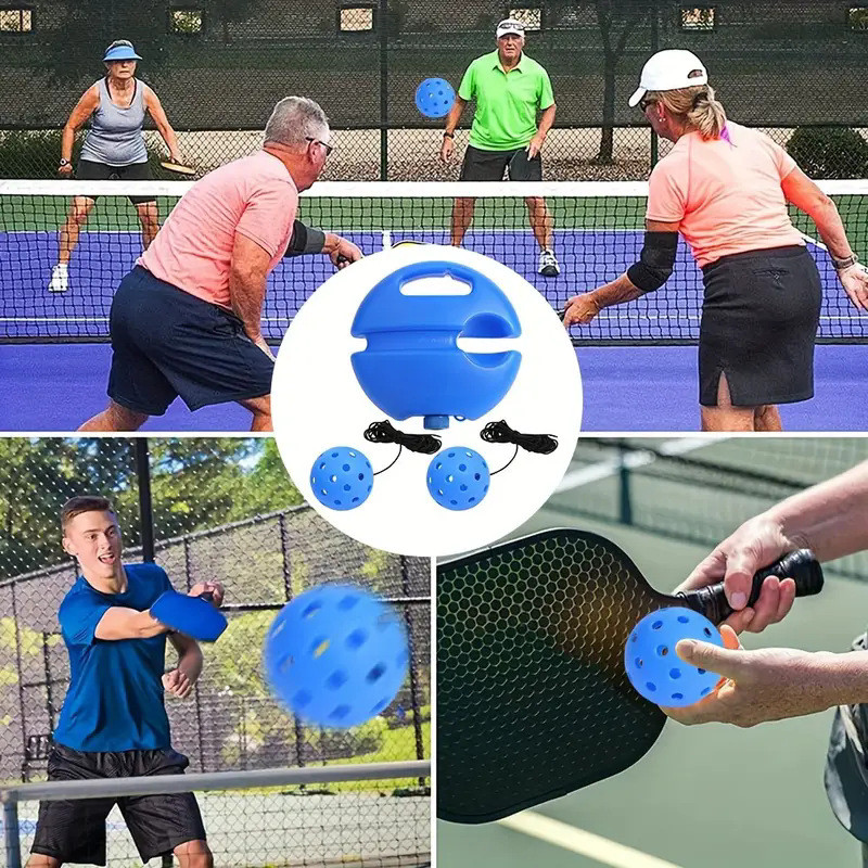 Mới Pickball Huấn Luyện 40 Lỗ Trận Đấu Bóng Huấn Luyện Pickball Huấn Luyện Viên Ngoài Trời Chất Lượng Cao Pickball Huấn Luyện Viên